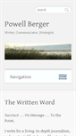 Mobile Screenshot of powellberger.com